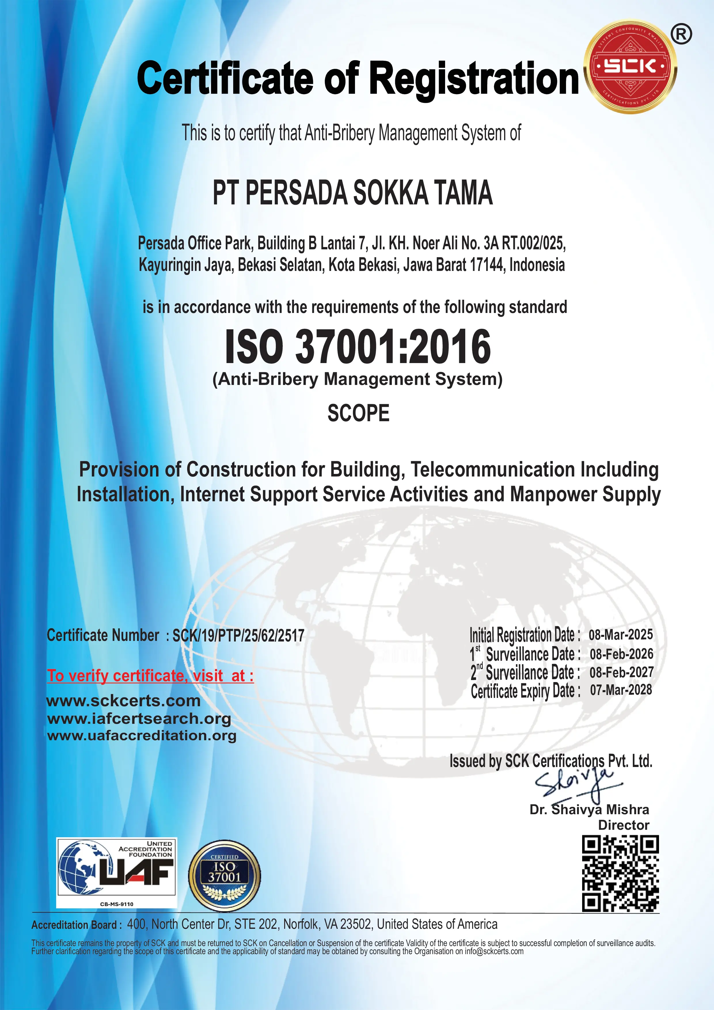 ISO 37001:2016