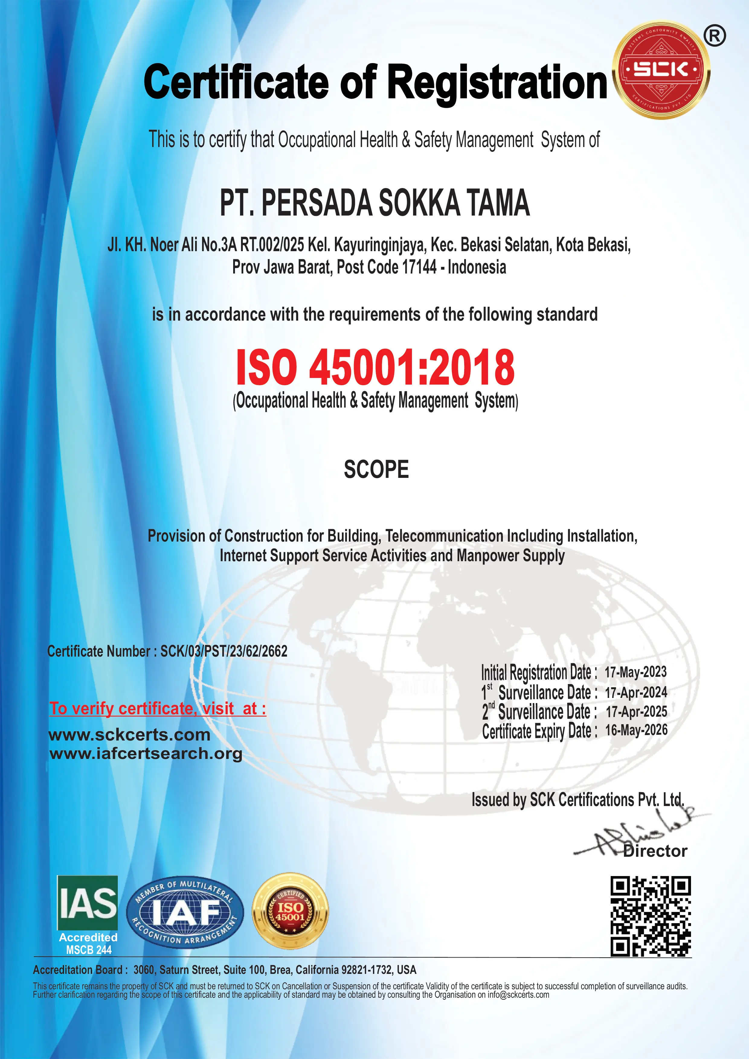 ISO 45001:2018